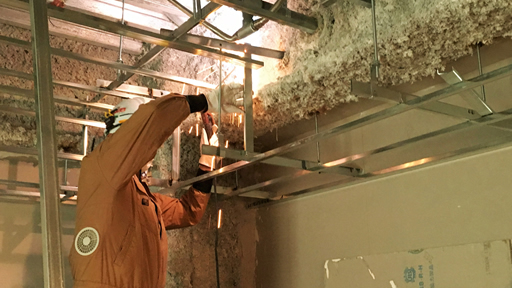 軽量鉄骨下地工事